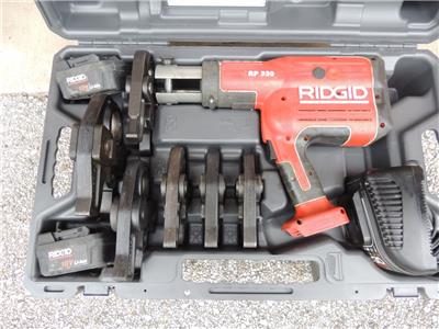 propress ridgid rp crimper viega jaws crimping tool