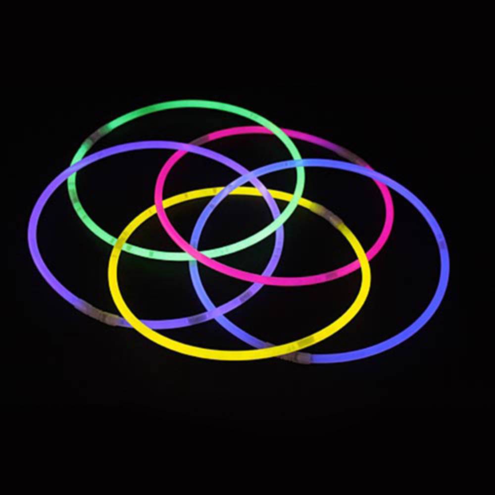 Glow Necklace Wholesale Party Halloween Light Up Favors Glowsticks Glow