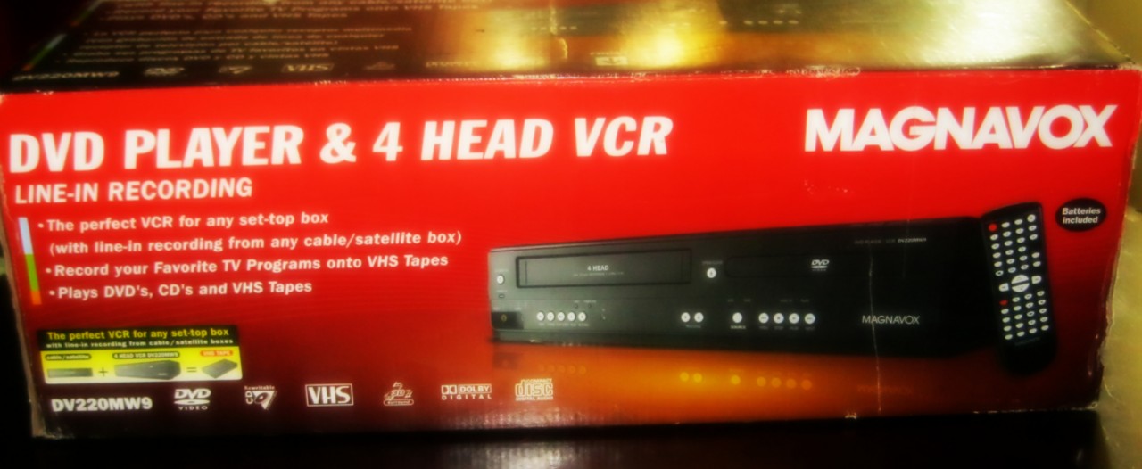 Brand New Magnavox DVD Player VCR Combo eBay