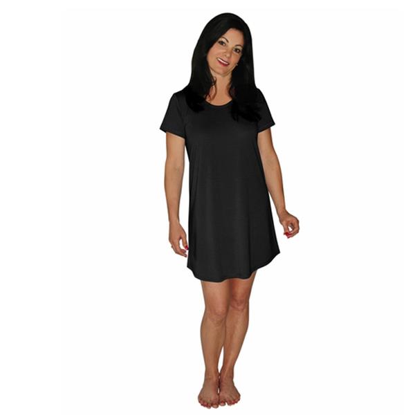 COOLJAMS Wicking Scoop Neck Pyjama Night Shirt Menopause Sleepwear