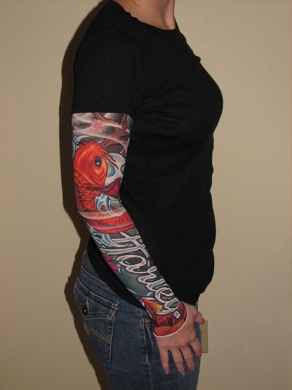 S/M * Women's HARLEY DAVIDSON tattoo sleeve shirt * NEW