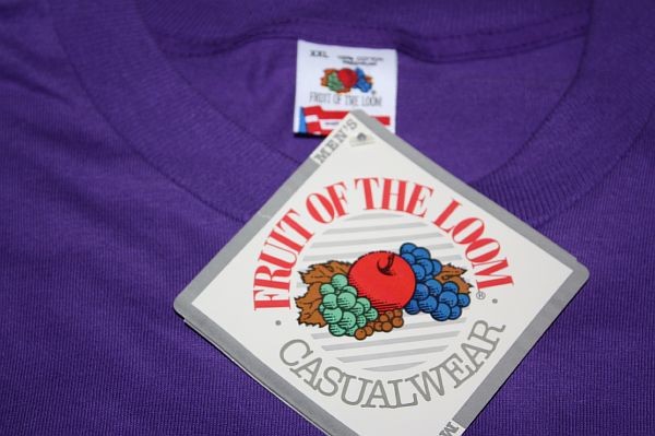 blank shirt tag. XXL * NOS vtg 1991 purple BLANK shirt w/ orig tag | eBay