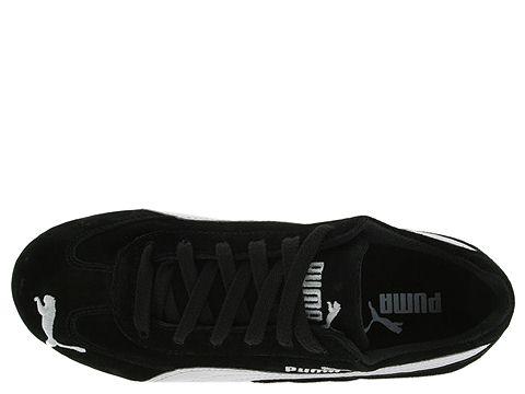 NEW MEN PUMA SPEED CAT SUEDE BLACK WHITE ORIGINAL W.TAG NEW MEN PUMA SPEED CAT SUEDE BLACK WHITE ORIGINAL W.TAG