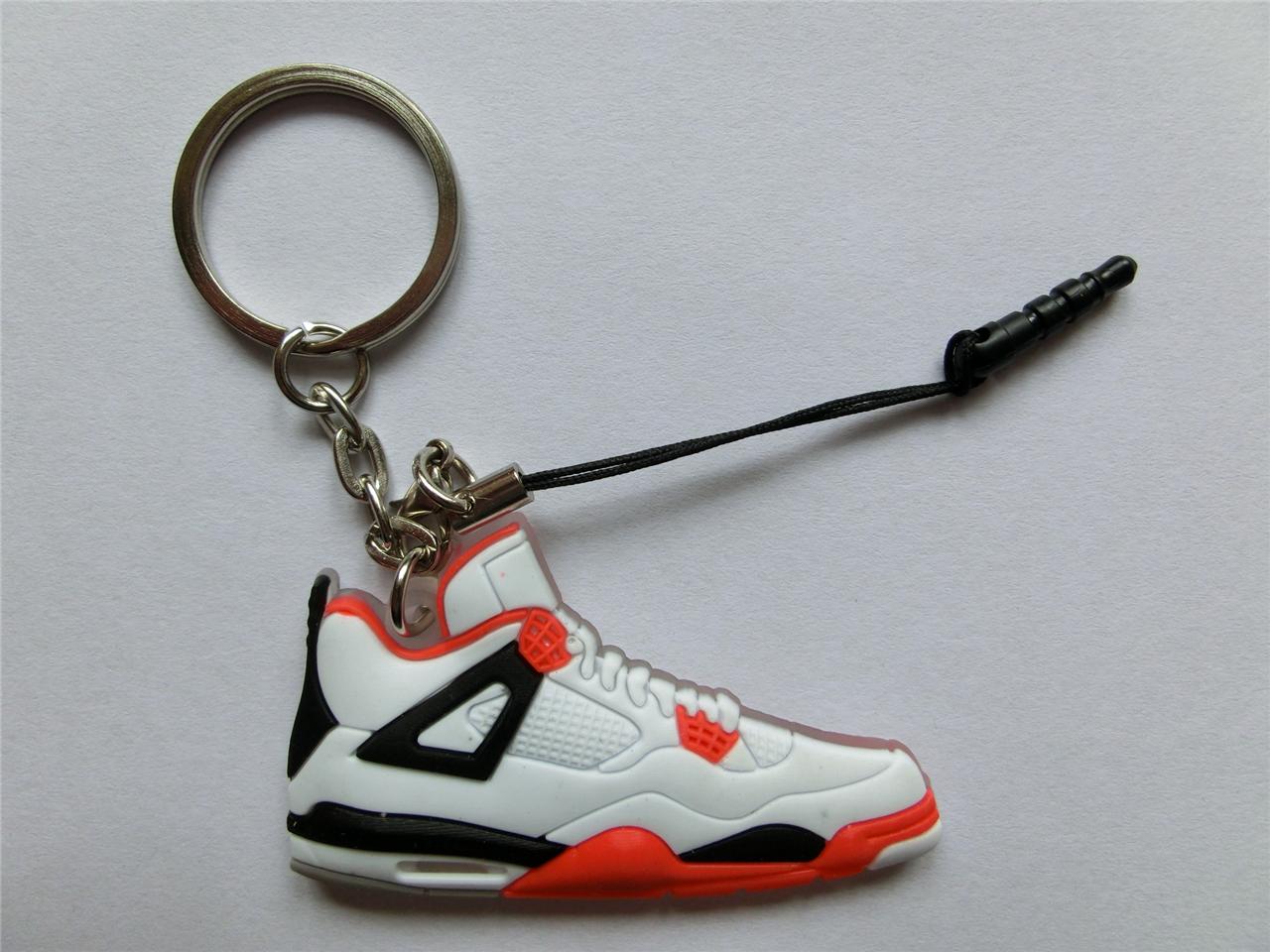 New Air Jordan IV AJ4 Retro Sneaker KeyChain | eBay