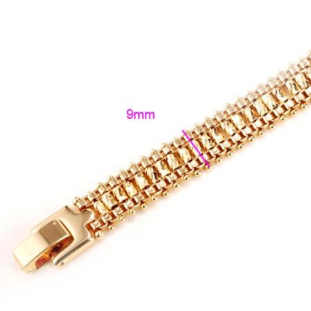 gold filled 14k yellow vogue bracelet xmas sell gift