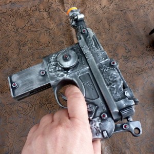... BB Gun Mauser Broomhandle AIRSOFT SPRING Pellet TOY Display Stand rack