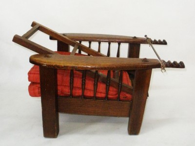 Kids Recliner Chairs on Child S Recliner Chair Mission Style C 1915 Ebay