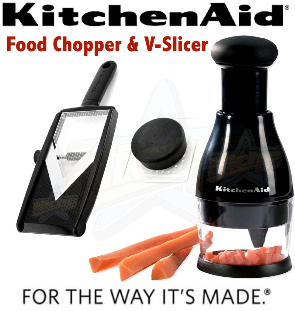 KITCHENAID Food Chopper V Slicer Chop Slice Dice Dicer Kitchen Aid Food