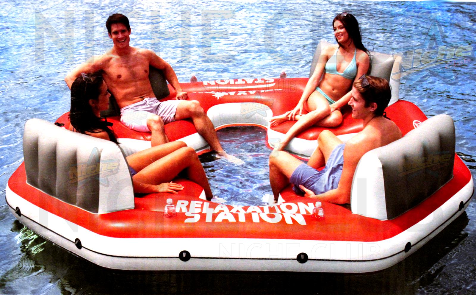 intex inflatable floating lounge