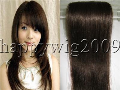 22quot;CLIP IN HUMAN HAIR EXTENSIONS,dark brown 2100g Dark Brown Hair Extensions. 22quot;CLIP IN HUMAN HAIR EXTENSIONS,dark brown 2100g