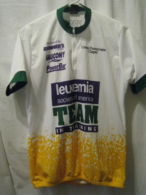 Bike Team Cycling Jersey 3- Pockets  Ladies Large