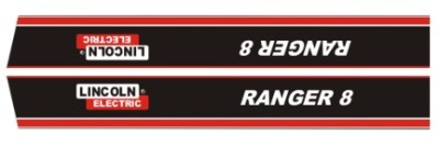 Obsolete Lincoln Parts on Lincoln Electric Ranger 8 Replacement Decals 1 Pair New For Sale