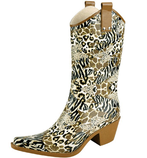 womens rubber sole cowboy boots