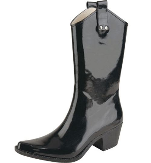 womens rubber sole cowboy boots