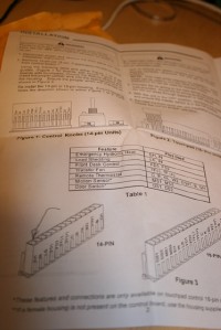 PTAC Wiring Harness Kit for remote wall thermostat Amana ... amana ptac wiring a 