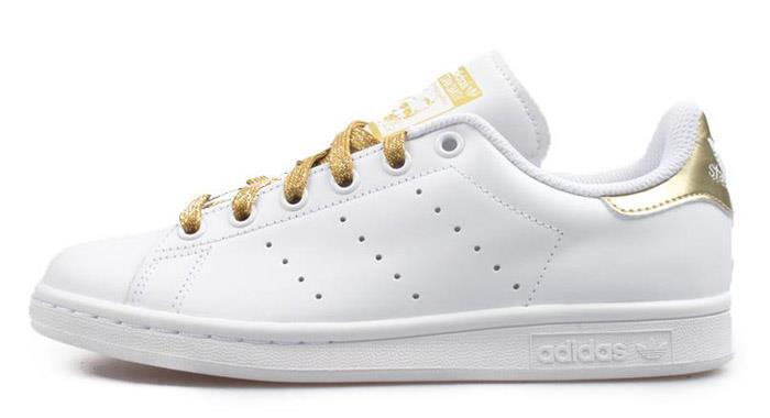 adidas stan smith gold