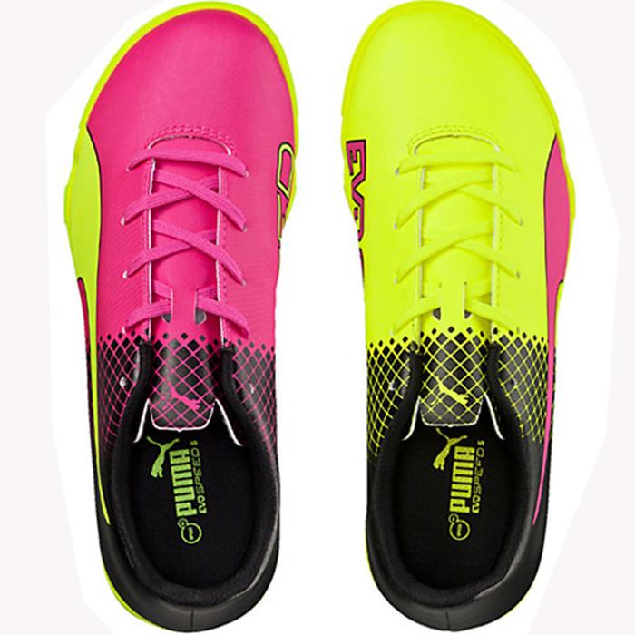 puma evospeed pink and yellow