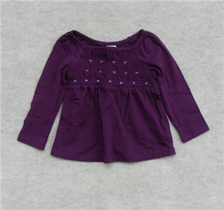 OLD Navy Baby Girls Pretty Purple TOP Size 6 12 Months | eBay