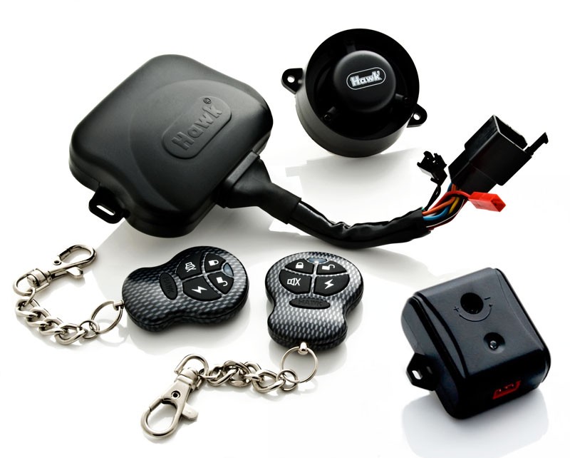 HAWK X50 MOTORCYCLE ALARMS & BIKE IMMOBILISER WITH TILT SENSOR (PRO