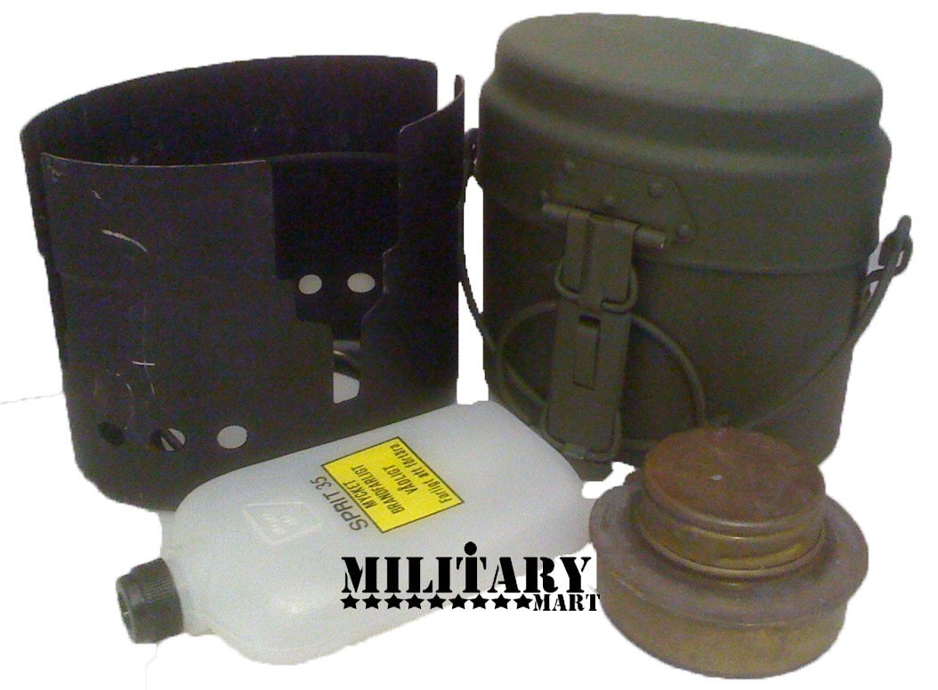 Swedish Army Trangia Stove with alu mess tins Unissued