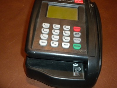 eclipse credit card machine. ECLIPSE CREDIT CARD MACHINE TELE CHECK WK4304 NO CORD | eBay
