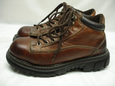  Shoes Boots on Mens Sz 10 5 M Gbx Motorcycle Work Boots Brown Shoes Leather Goth
