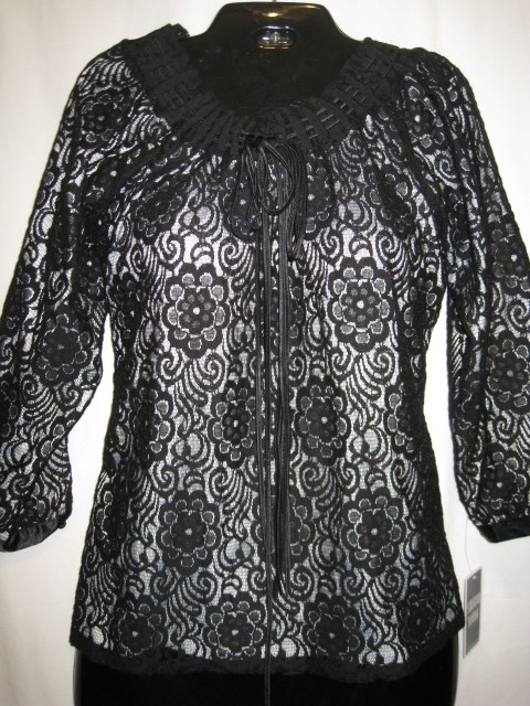 New Sharon Young with Ivy Jane Flair Peasant Top Medium