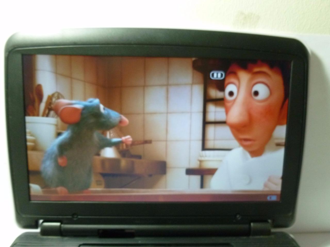 ACOUSTIC SOLUTIONS PVS26100 Portable DVD Player 10" inch screen As Is - Picture 2 of 8