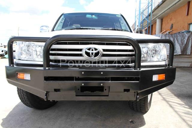 toyota prado 120 series bullbar #7