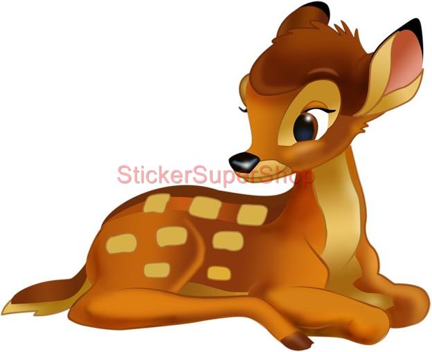 Choose Size Bambi Disney Decal Removable Wall Sticker Home Decor Art