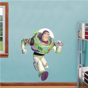 BUZZ LIGHTYEAR Toy Story Decal Removable WALL STICKER Decor Art Movie 2 3 eBay