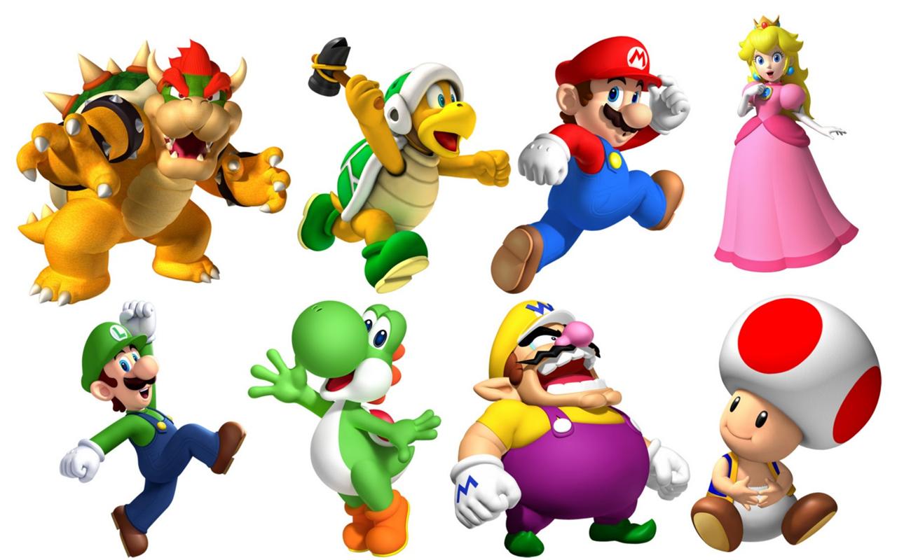 Super Mario Brothers Characters Images & Pictures Becuo