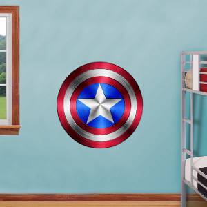 CAPTAIN AMERICA SHIELD - WALL STICKER