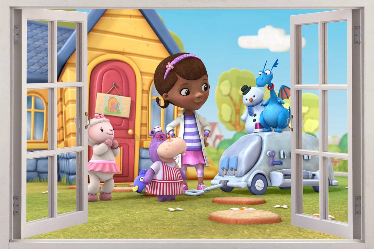 doc mcstuffins wall art