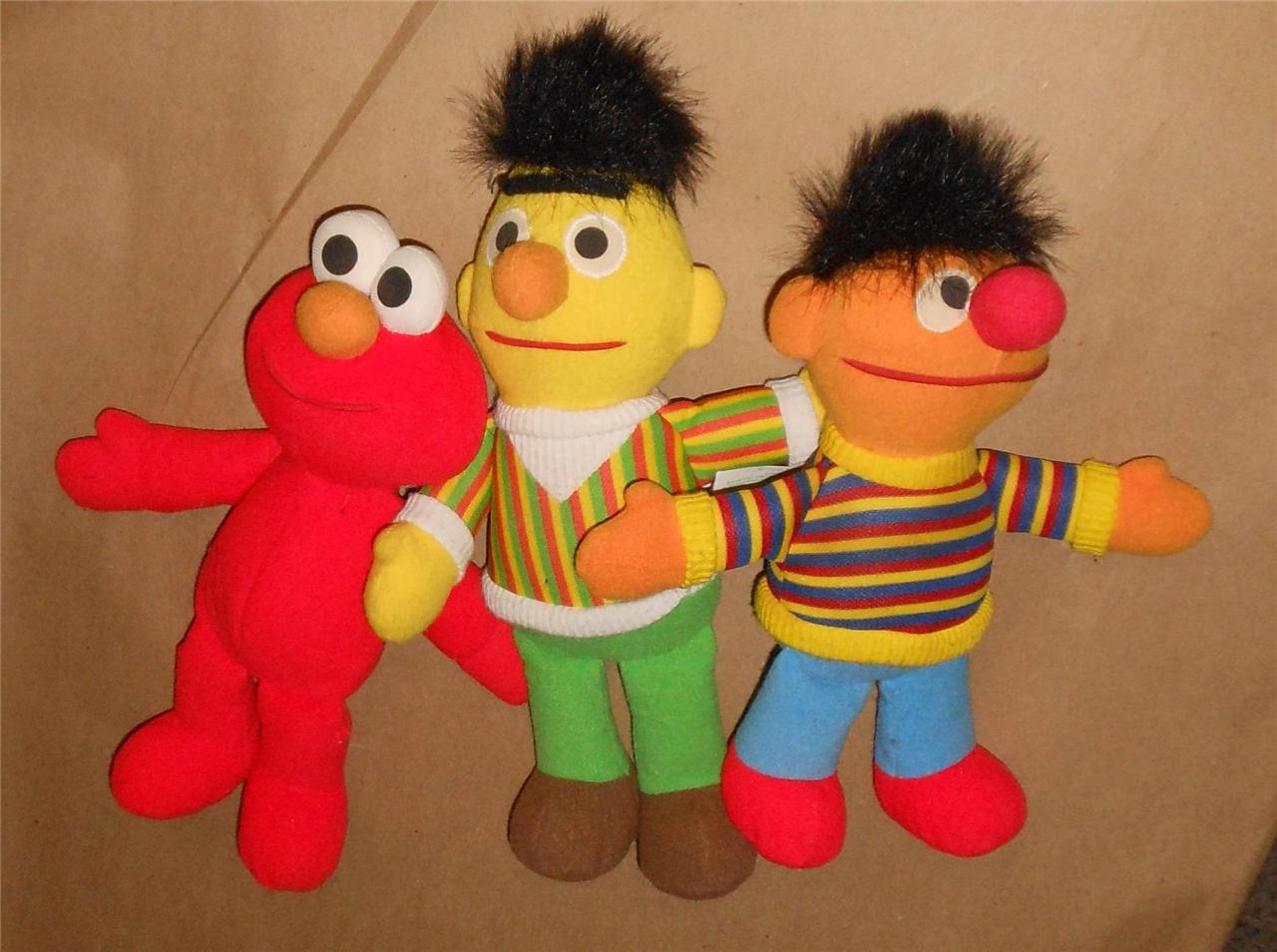 bert and ernie plush