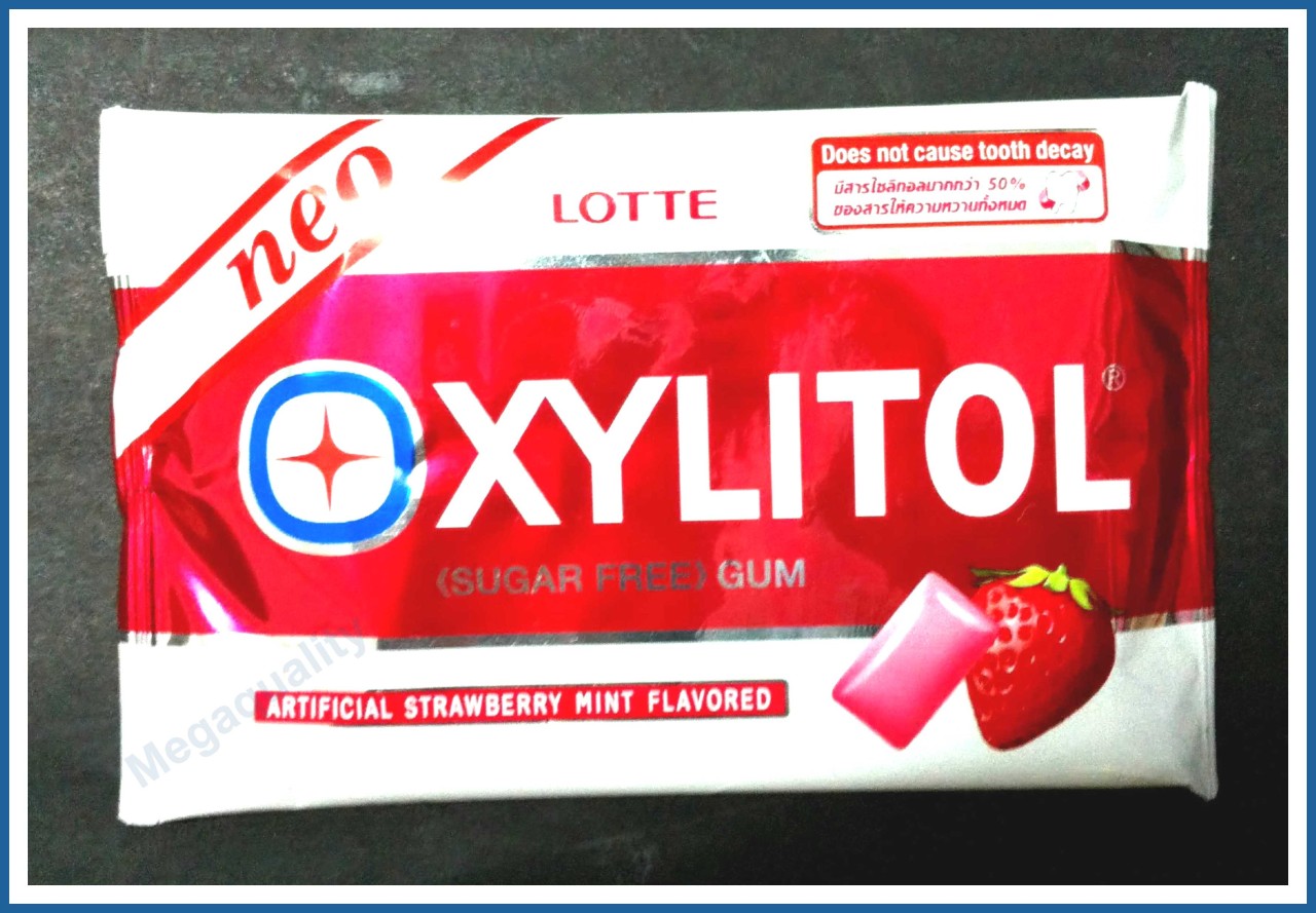 LOTTE XYLITOL SUGAR FREE GUM ARTIFICIAL STRAWBERRY MINT FLAVORED eBay