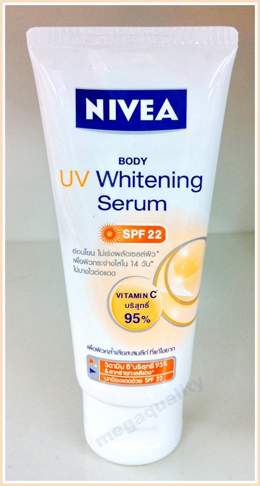 NIVEA BODY LOTION UV SPF 22 WHITENING SERUM SUPER CELL REPAIR & PROTECT