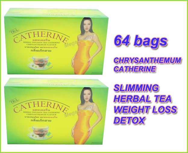 64 BAGS CHRYSANTHEMUM CATHERINE INFUSION WEIGHT LOSS SLIMMING HERBAL