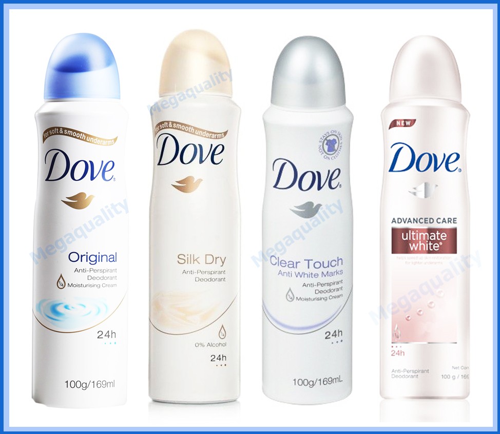 DOVE Whitening Antiperspirant Deodorant Spray 169 ml. eBay
