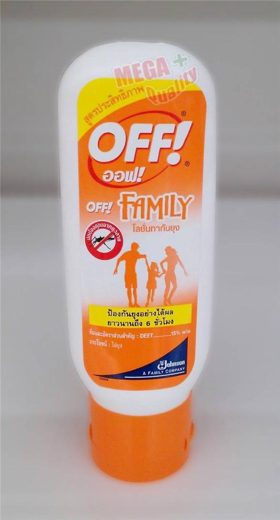 OFF Johnson Mosquito Insect Repellent Liquid Lotion for Family Long 6