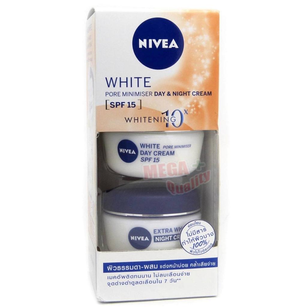 NIVEA WHITE Cell Repair Pore Minimizer Day + Night Extra White Cream