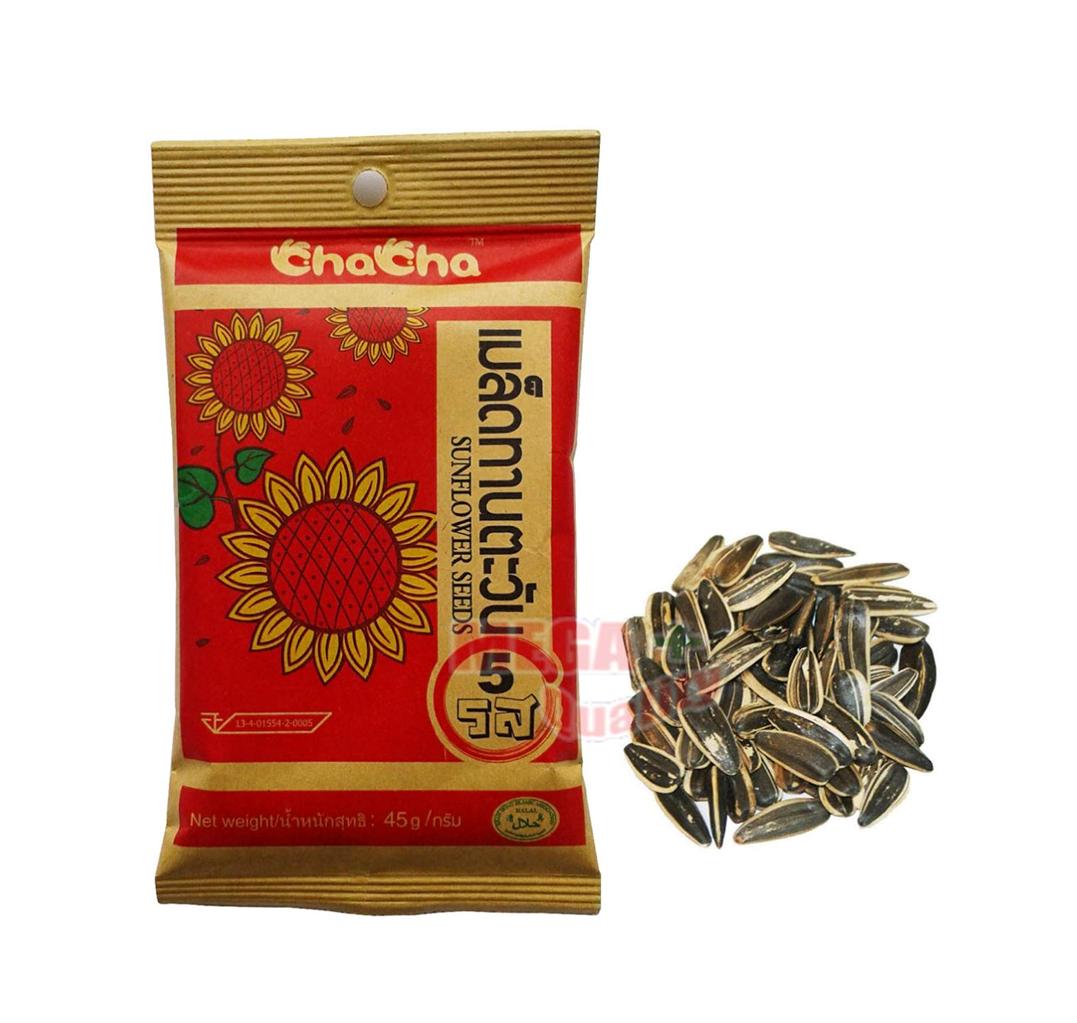 ChaCha SUNFLOWER SEEDS Easy Food Snack Roasted And Salted With 5 ...