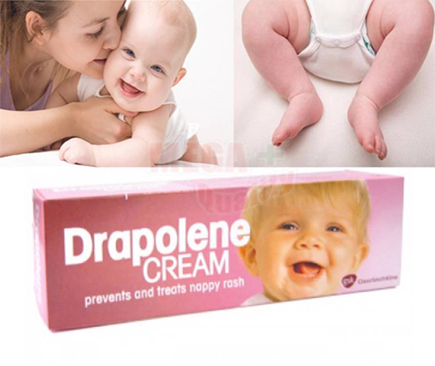 Drapolene CREAM Treats Nappy Rash Glaxosmithkline Diaper Rash Redness
