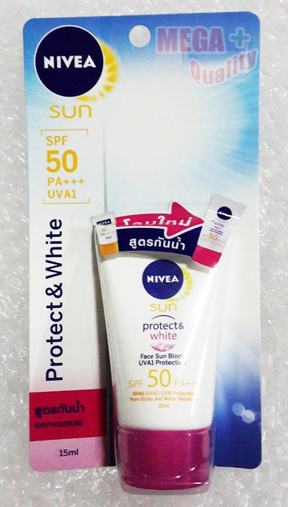 NIVEA SUN BLOCK FACE Whitening Immediate Collagen & DNA Protect SPF50 PA++ 15 ml eBay