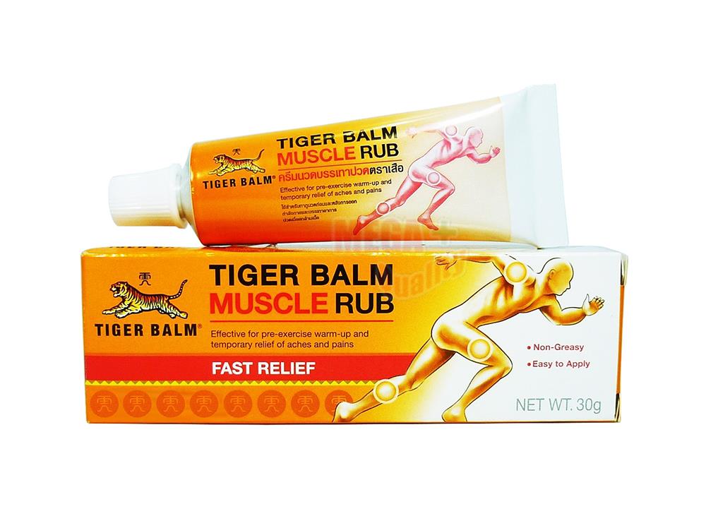 TIGER MUSCLE RUB Balm Cream Pain Relief for Muscle Aches Sprains Joint ...