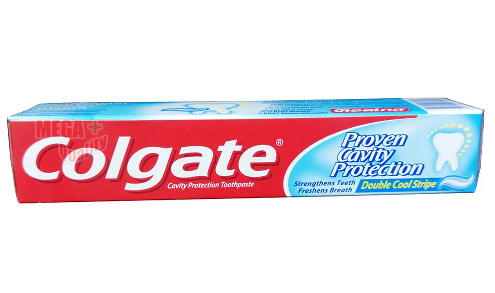 Colgate Toothpaste Proven Cavity Protection Fresh Breath Double Cool