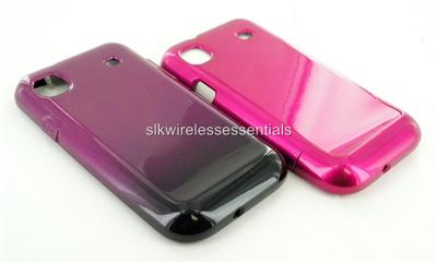 Samsung Vibrant on Original Oem T Mobile Samsung Vibrant 4g Purple Pink Shell Case Cover