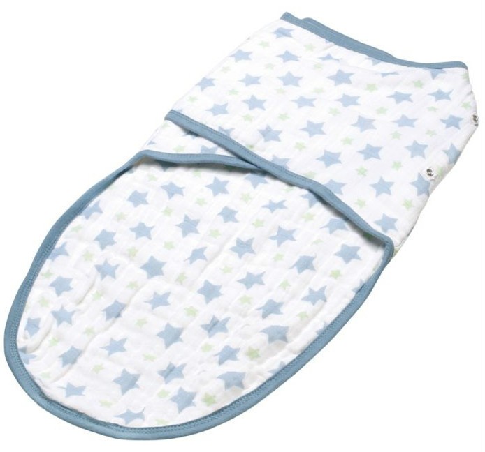 New Aden + Anais Easy Swaddle with Snaps Muslin Baby Blanket Girl / Boy