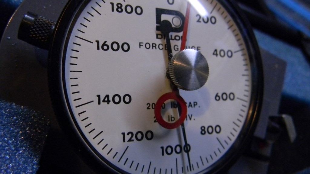 Dillon & WeightTronix mechanical force gauge model "X" Force Gage. eBay