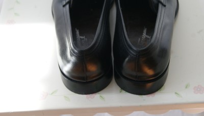 Size Dress Shoes on Mens Salvatore Ferragamo Black Dress Shoes Size 11   Ebay